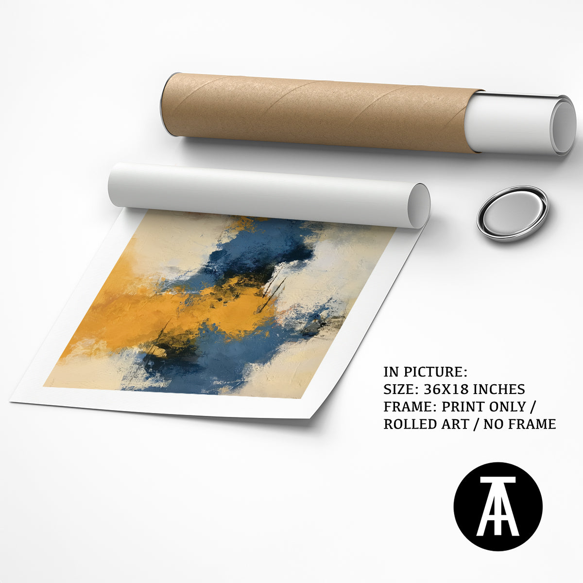 Artwork as Print Only / Rolled Art