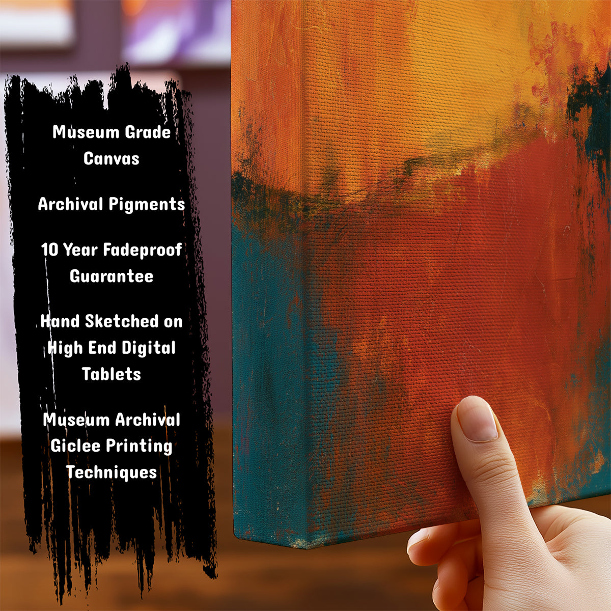Information about Abstract Art Print