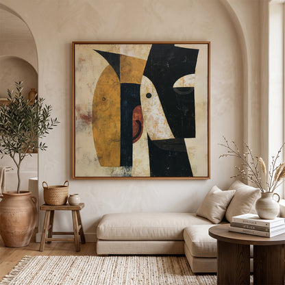 Abstract Art in a Lifestyle Setting