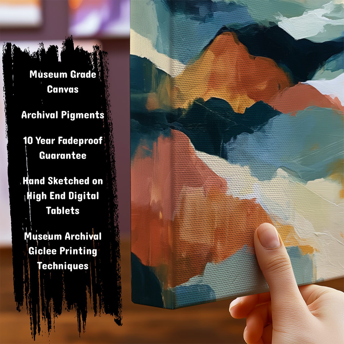 Information about Abstract Art Print