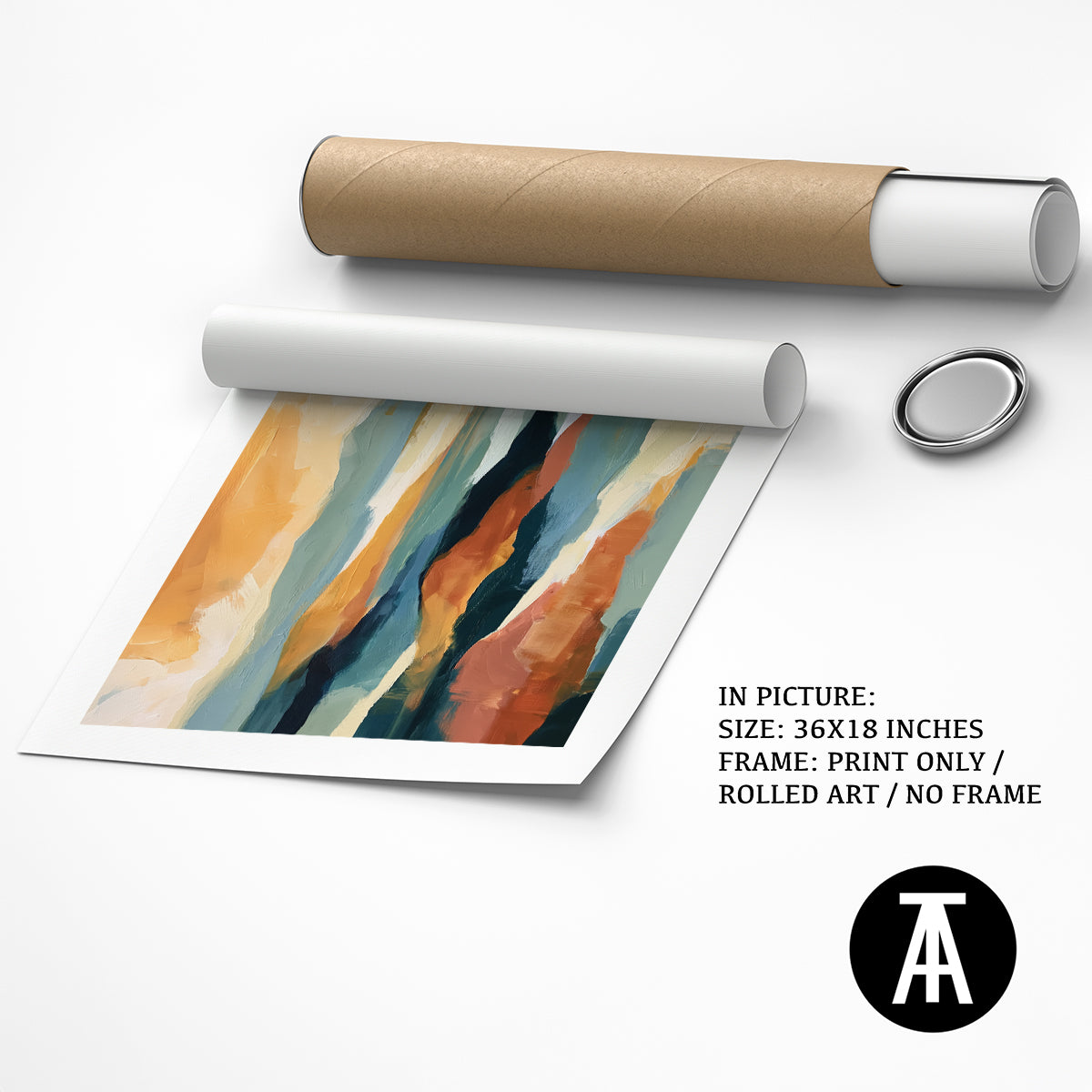 Artwork as Print Only / Rolled Art