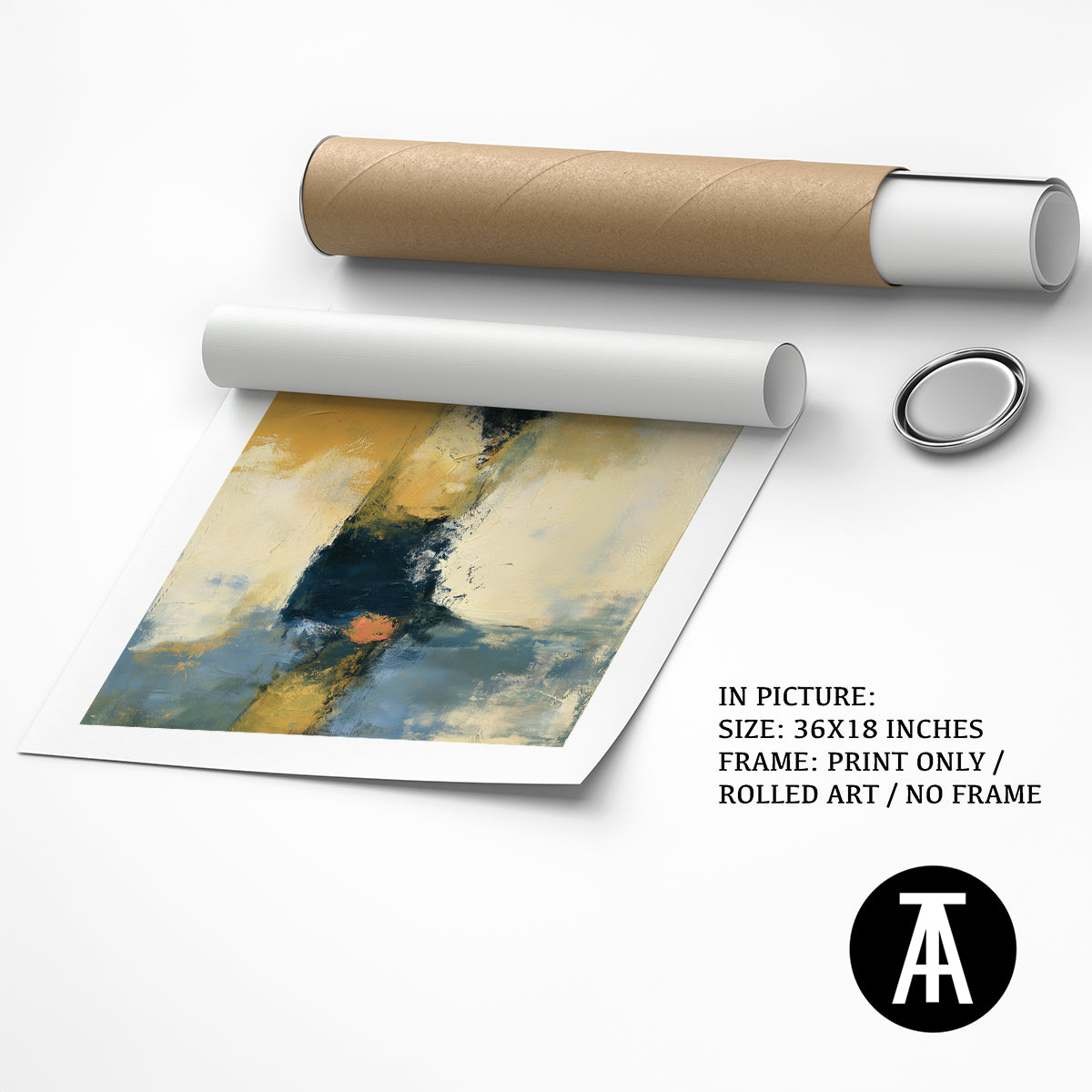 Artwork as Print Only / Rolled Art