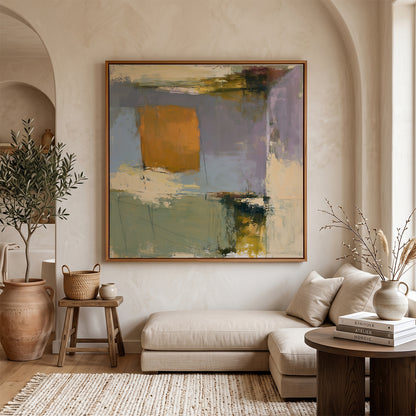 Abstract Art in a Lifestyle Setting