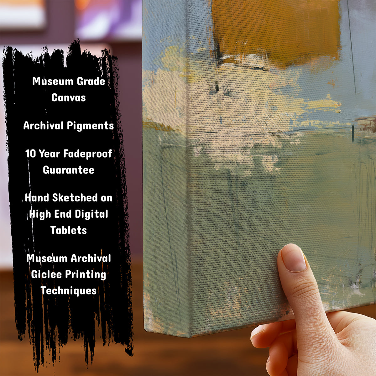 Information about Abstract Art Print