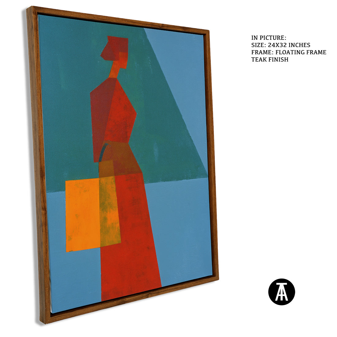 Artwork in Floating Frame