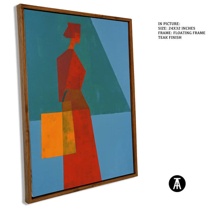 Artwork in Floating Frame