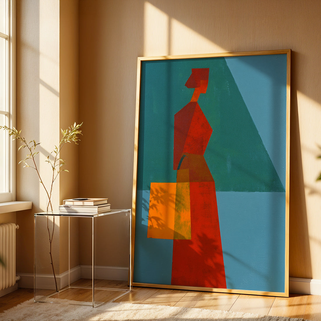 Painting in a Lifestyle Setting