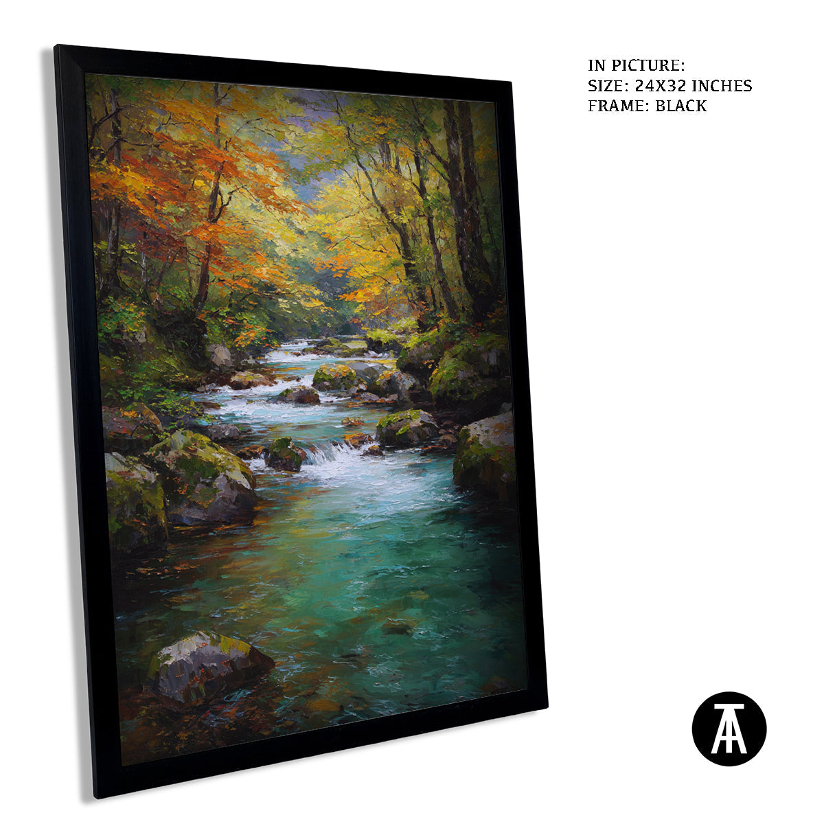 Artwork in Metal Earling Silver Frame