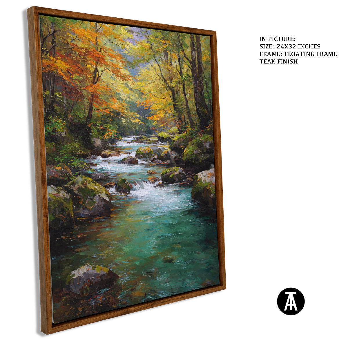 Artwork in Floating Frame