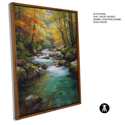 Artwork in Floating Frame