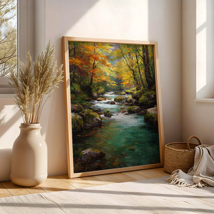 Japanese Painting in a Lifestyle Setting