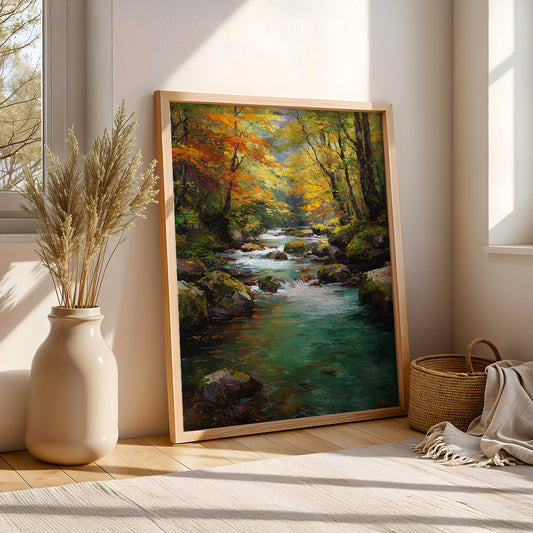 Japanese Painting in a Lifestyle Setting