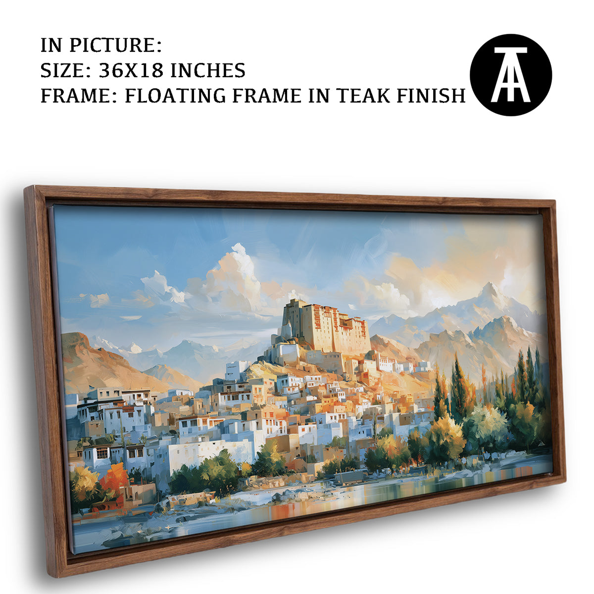 Artwork in Floating Frame