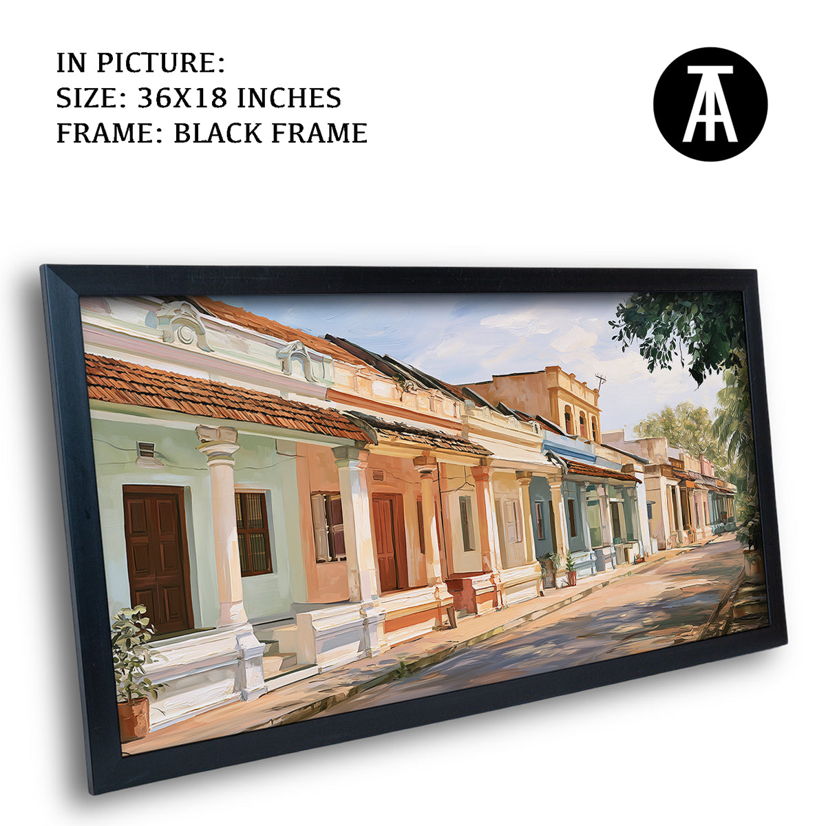 Artwork in Black Frame