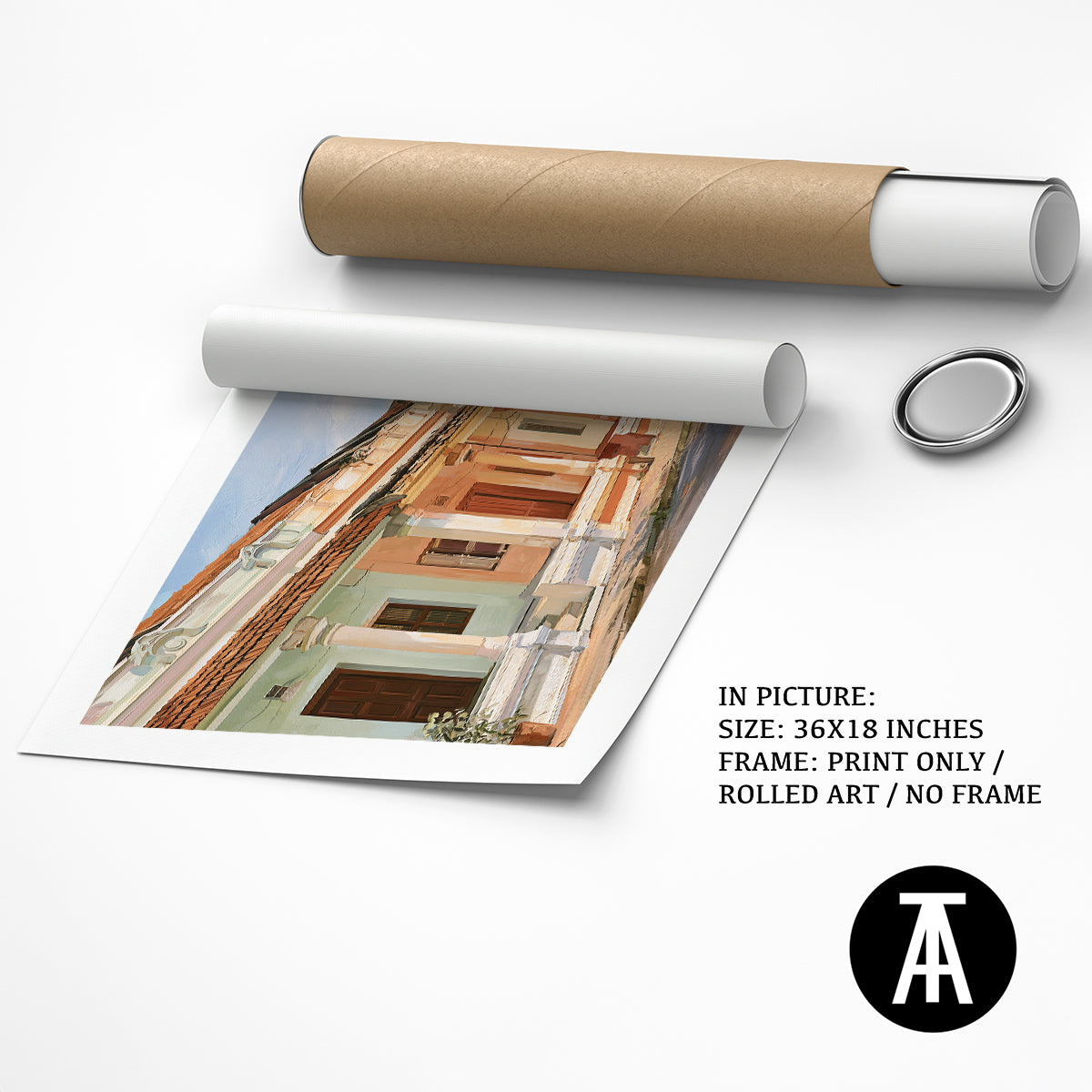 Artwork as Print Only or Rolled Art