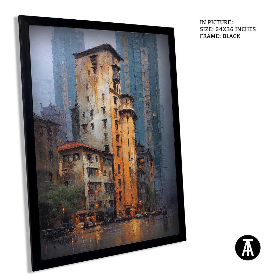 Artwork in Black Frame
