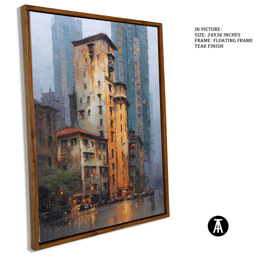Artwork in Floating Frame