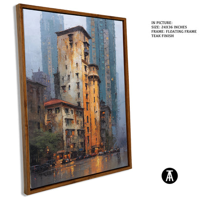 Artwork in Floating Frame