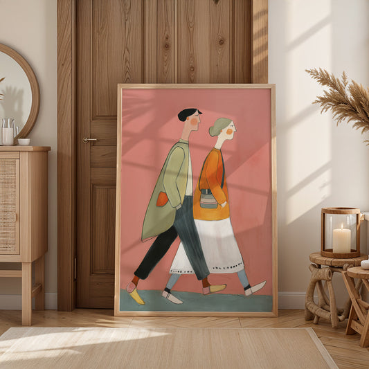 Painting in a Lifestyle Setting