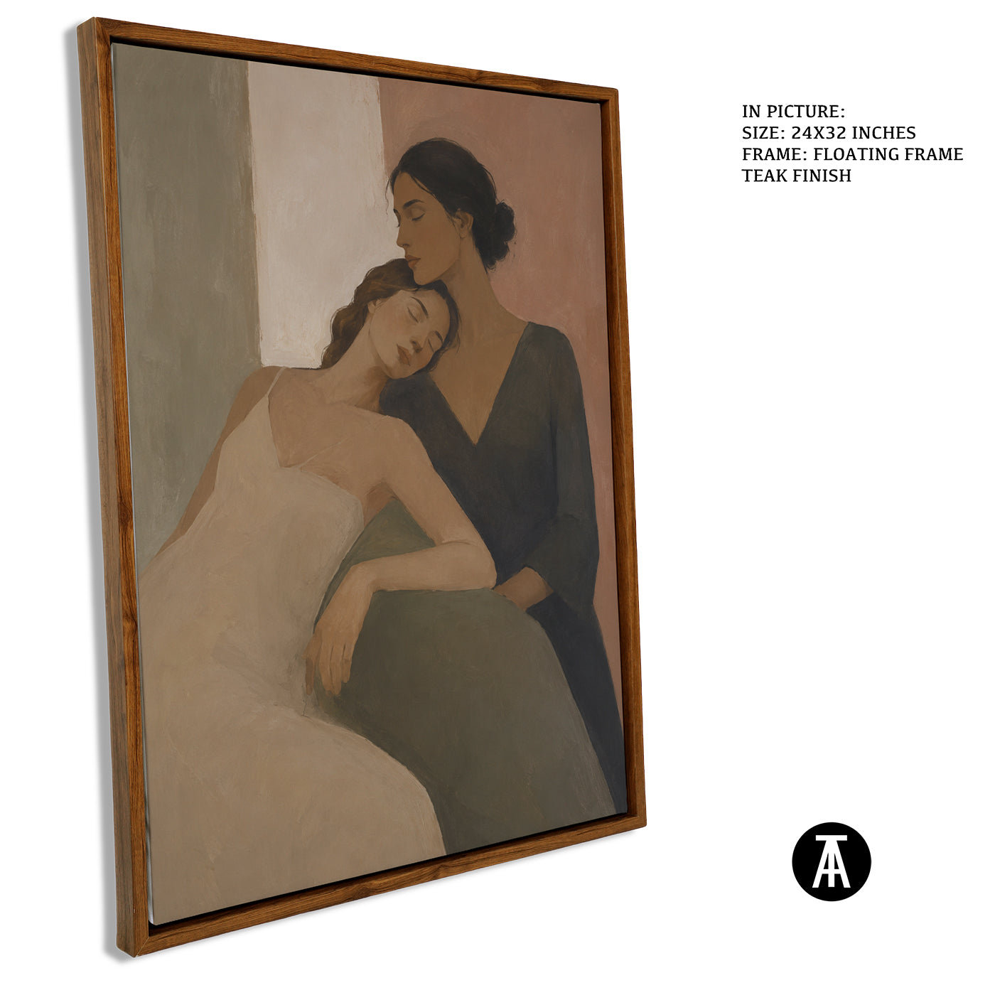 Artwork in Floating Frame