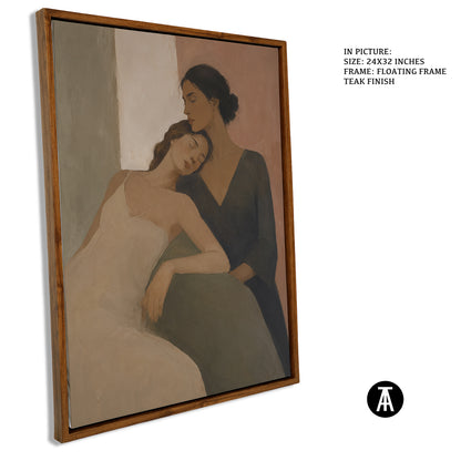 Artwork in Floating Frame