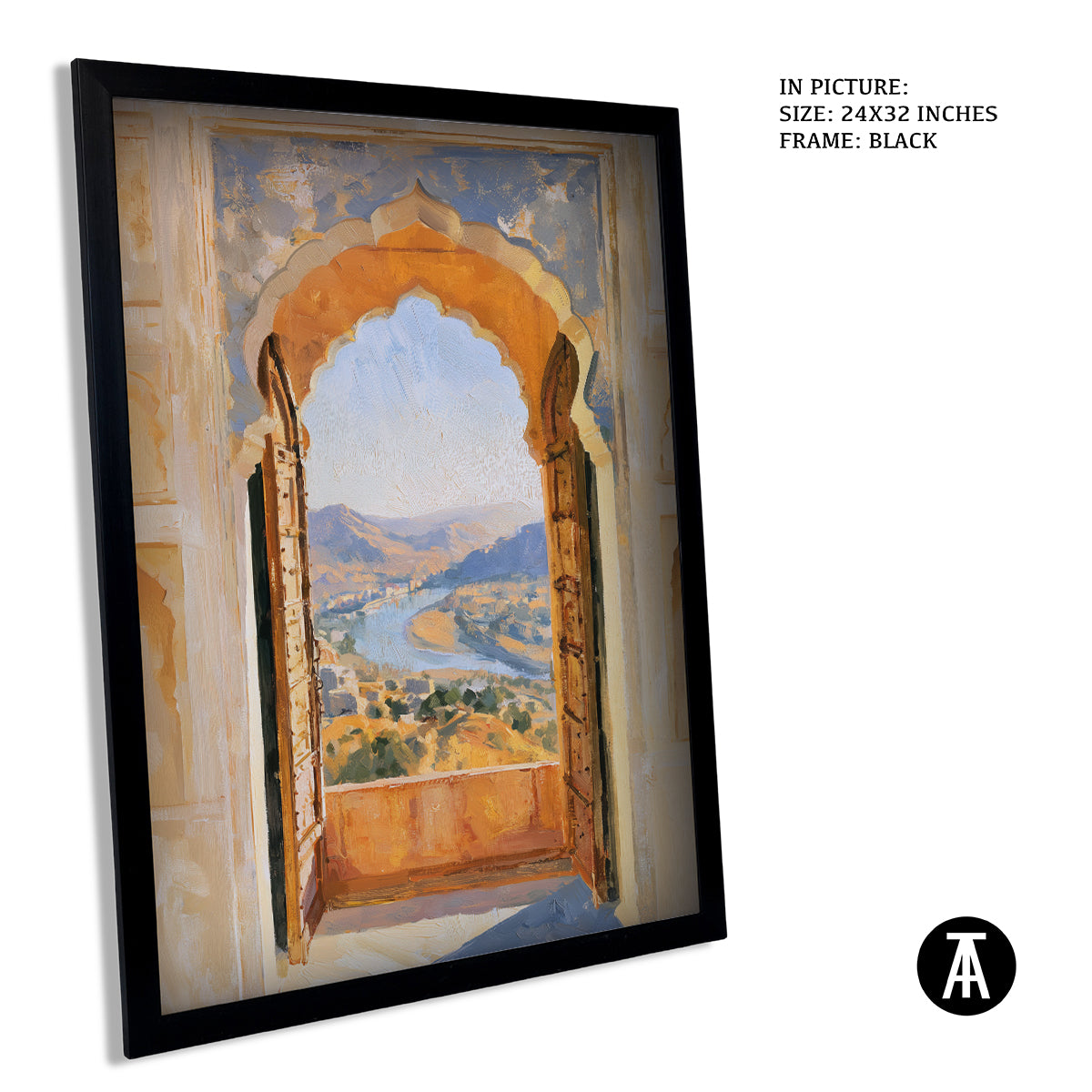 Artwork in Black Frame