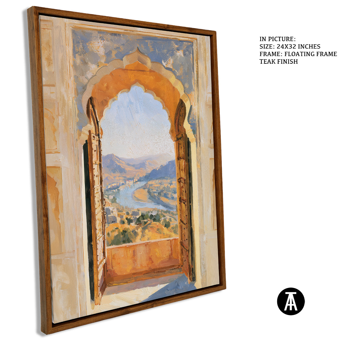 Artwork in Floating Frame