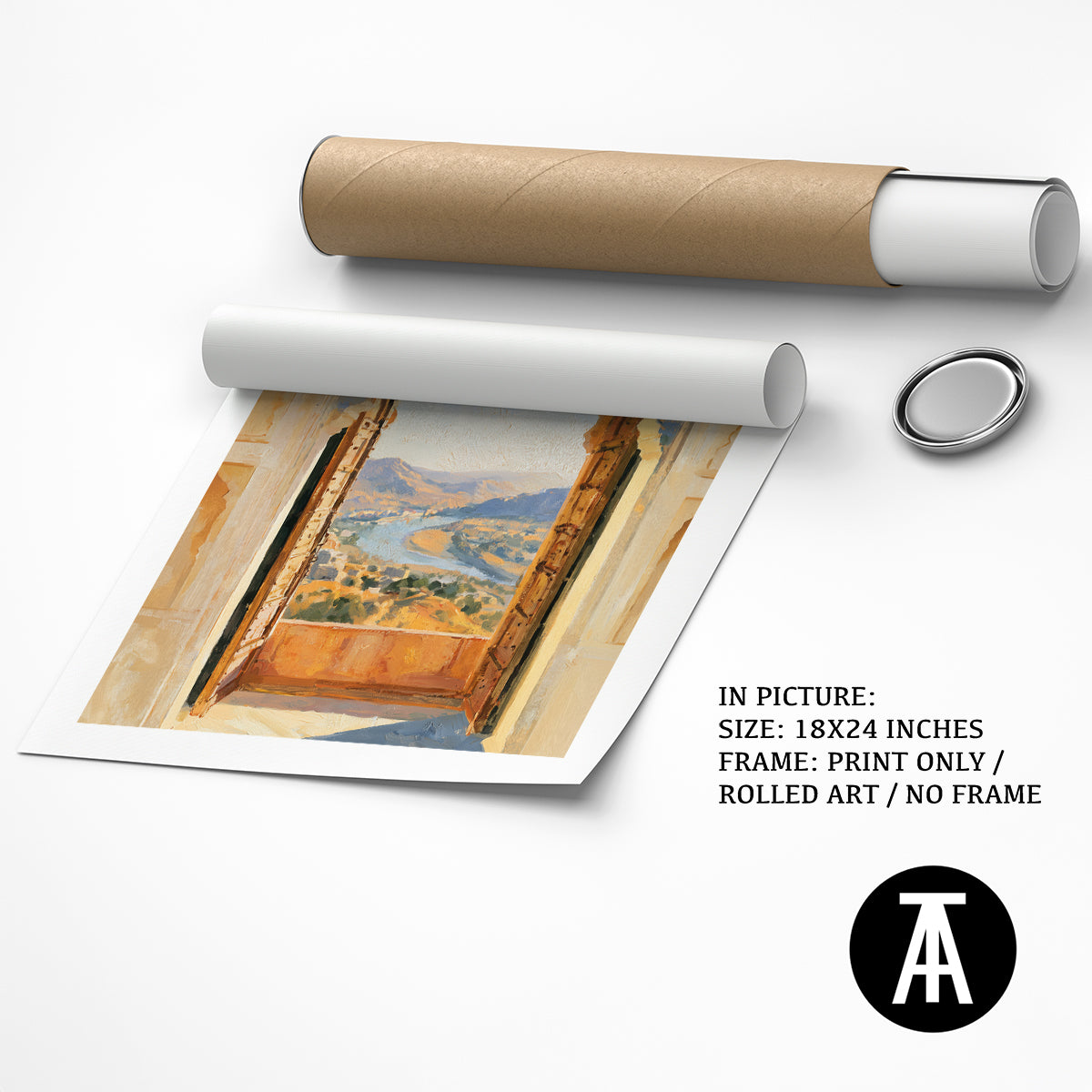 Artwork as Print Only / Rolled Art