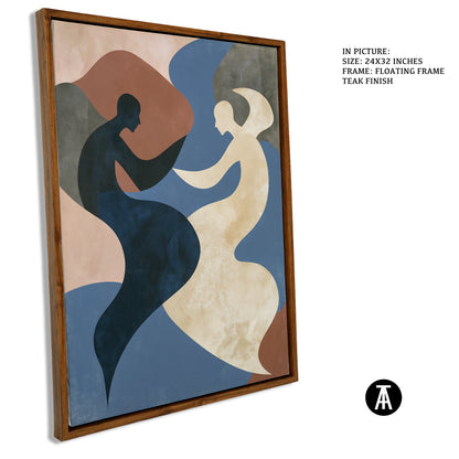 Artwork in Floating Frame