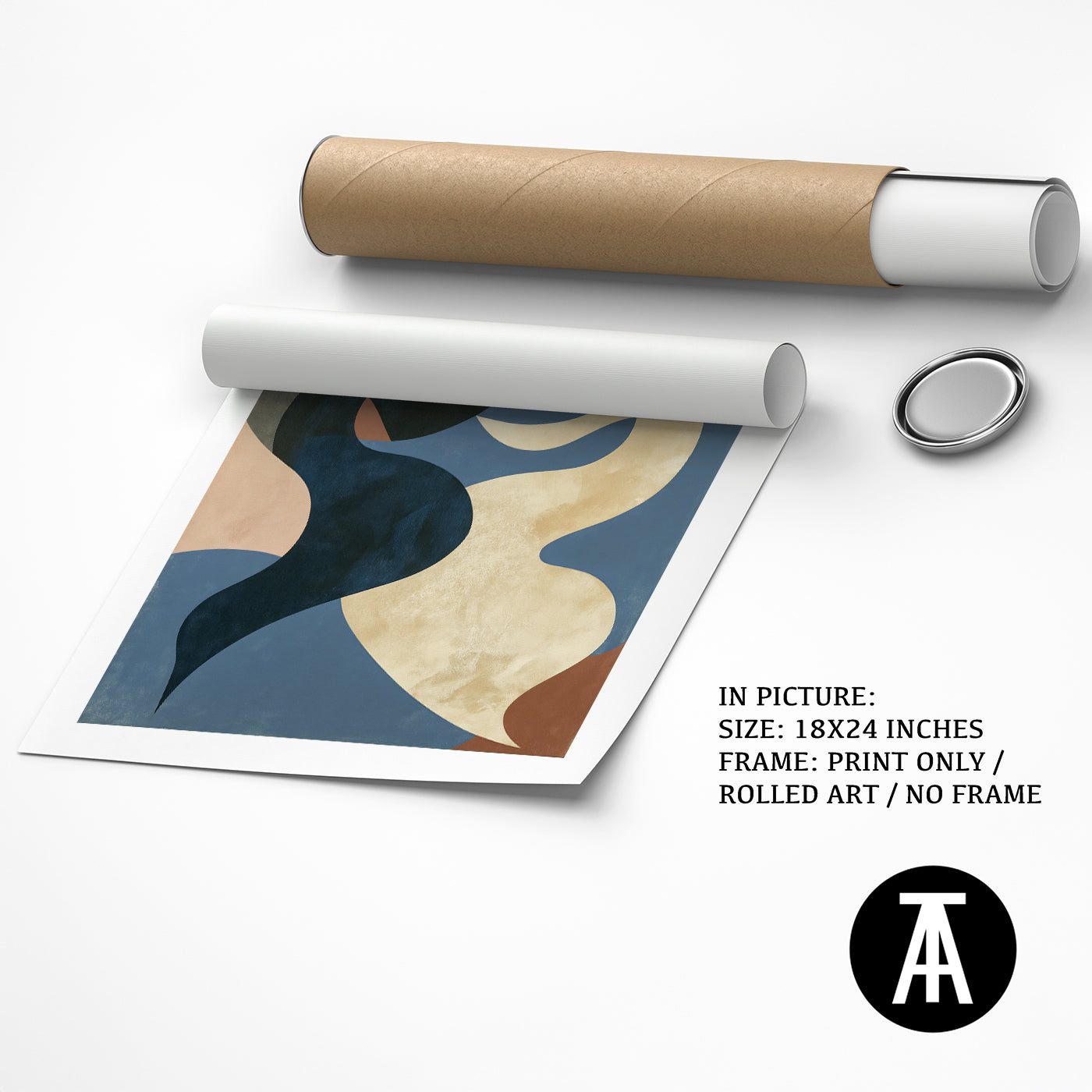 Artwork as Print Only or Rolled Art