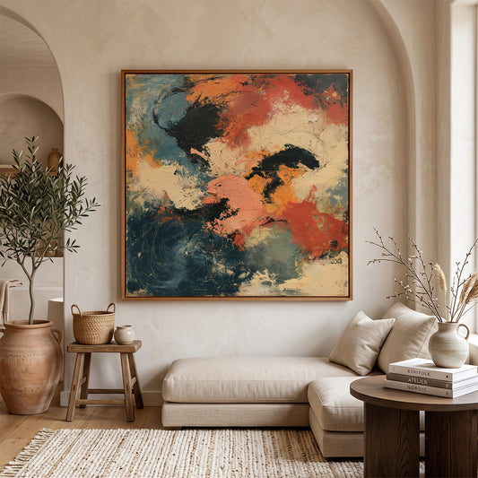 Abstract Art in a Lifestyle Setting