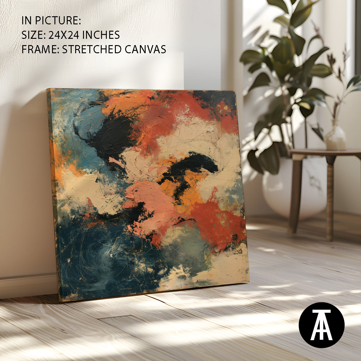Artwork in Stretched Canvas