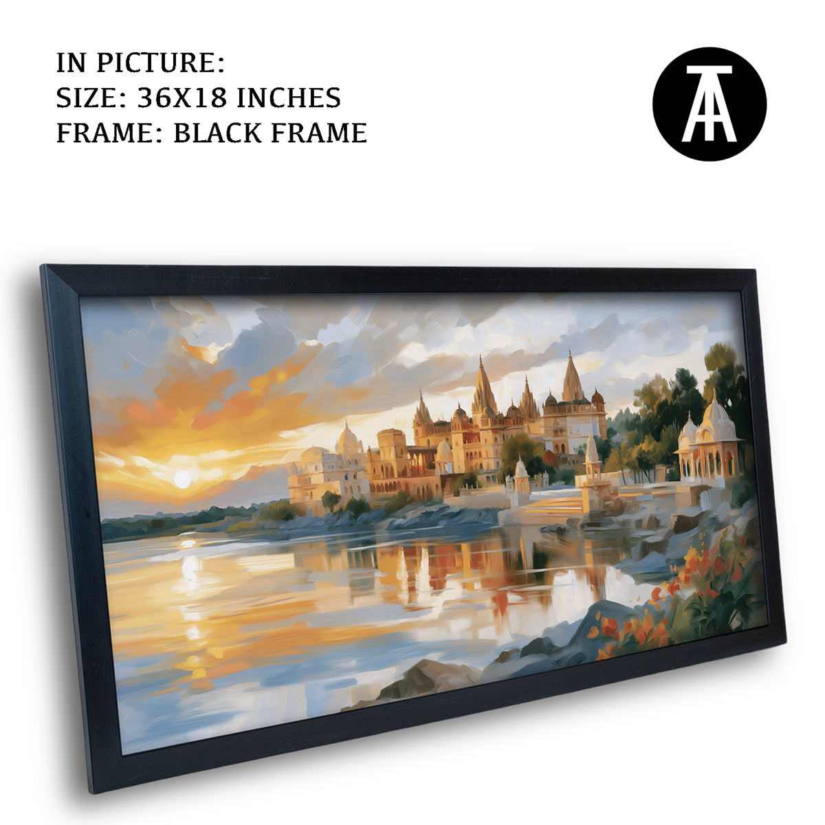 Artwork in Black Frame