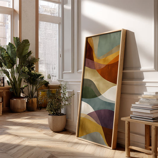 Indian Artwork in a Lifestyle Setting