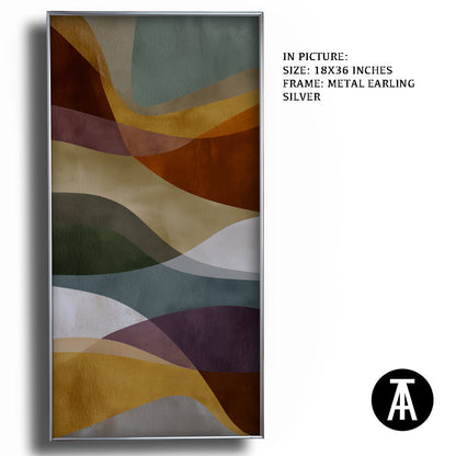 Artwork in Metal Earling Silver Frame