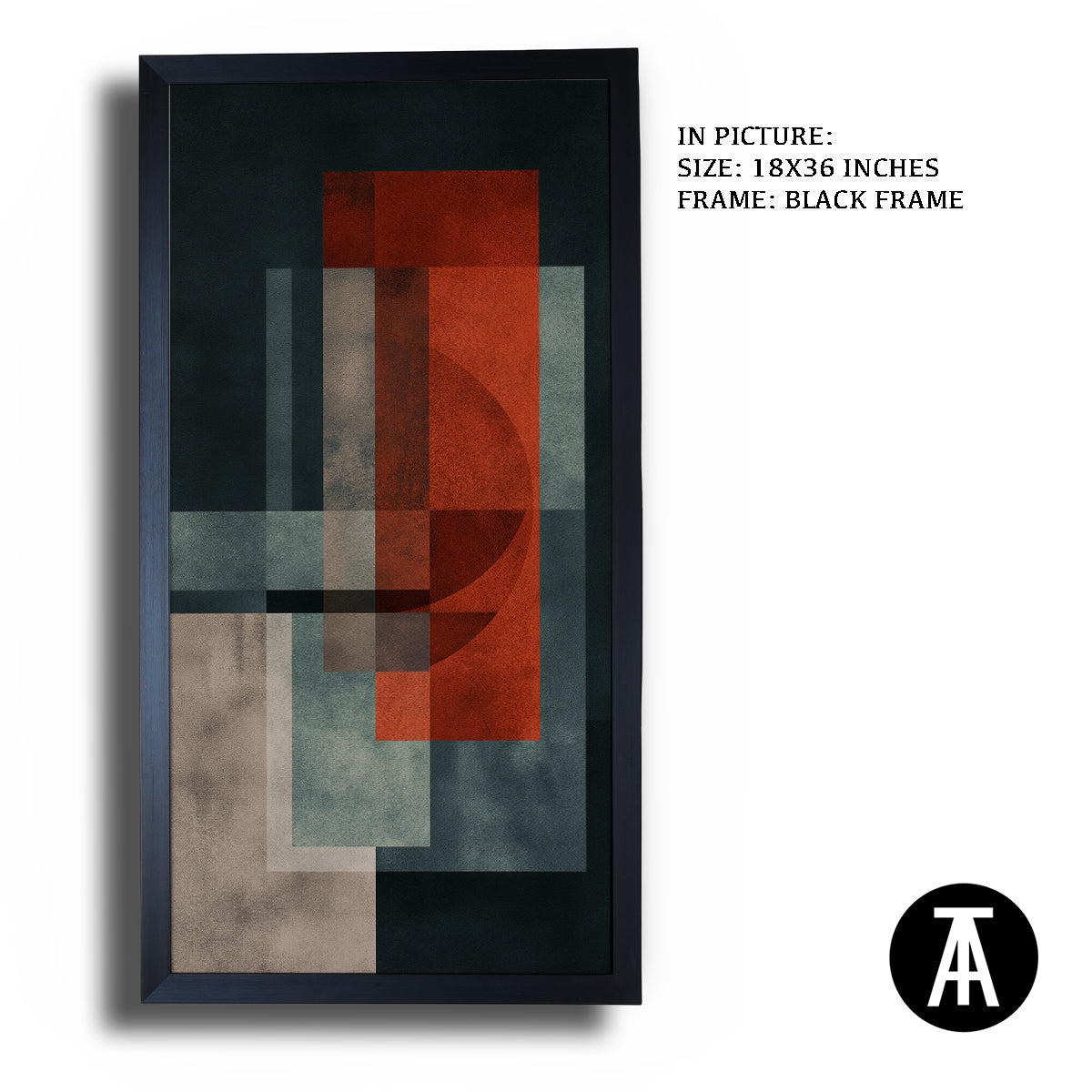 Artwork in Black Frame