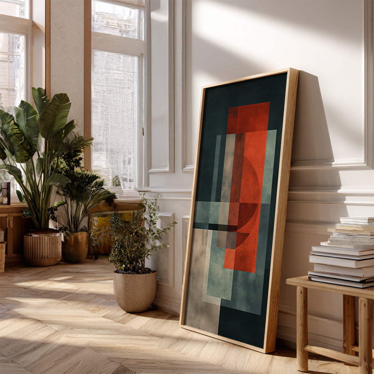 Indian Artwork in a Lifestyle Setting