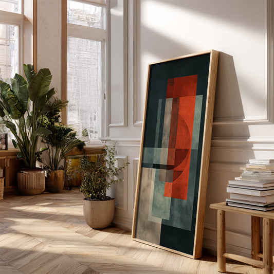 Indian Artwork in a Lifestyle Setting