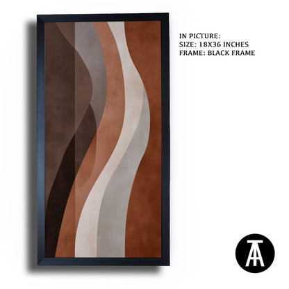 Artwork in Metal Earling Silver Frame