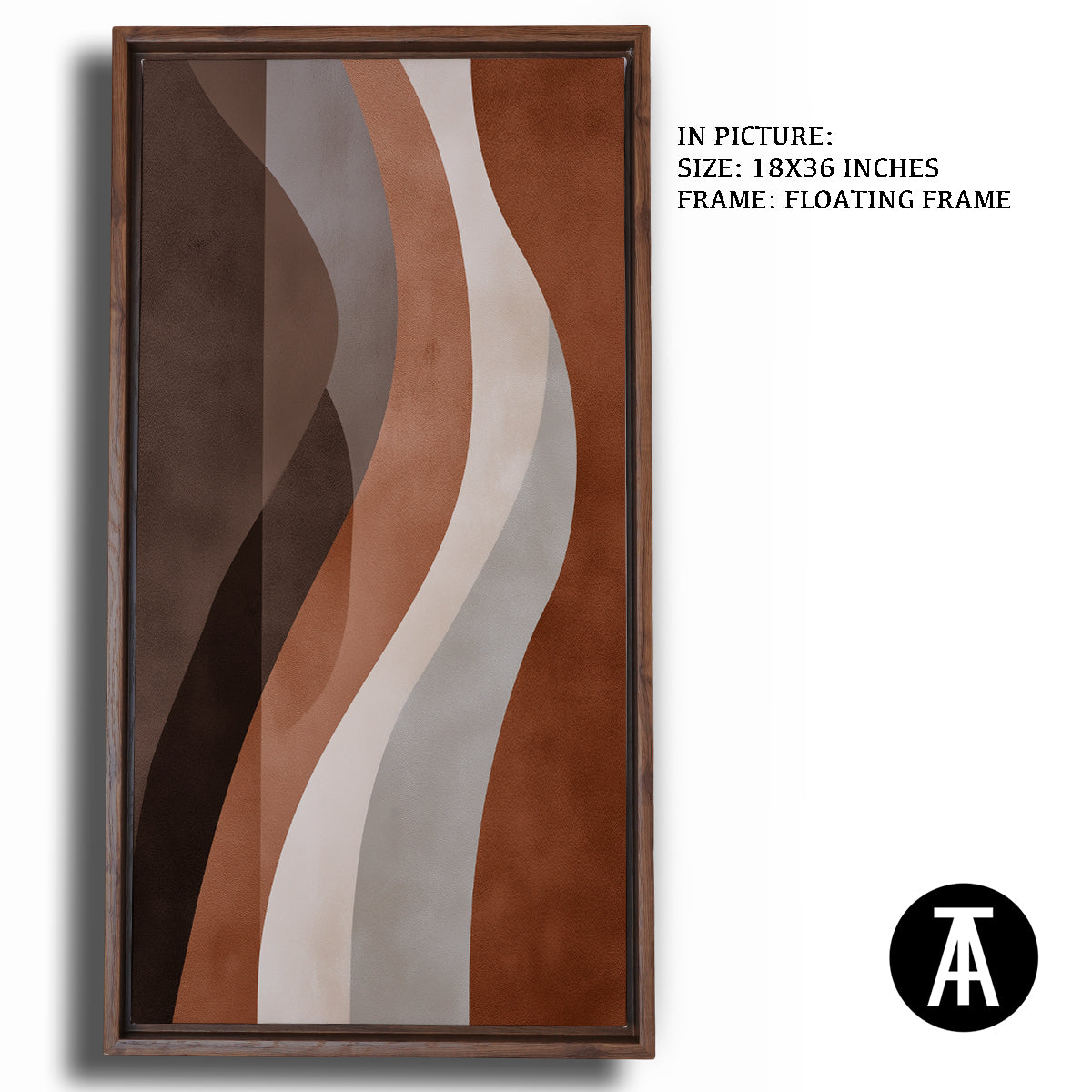 Artwork in Floating Frame