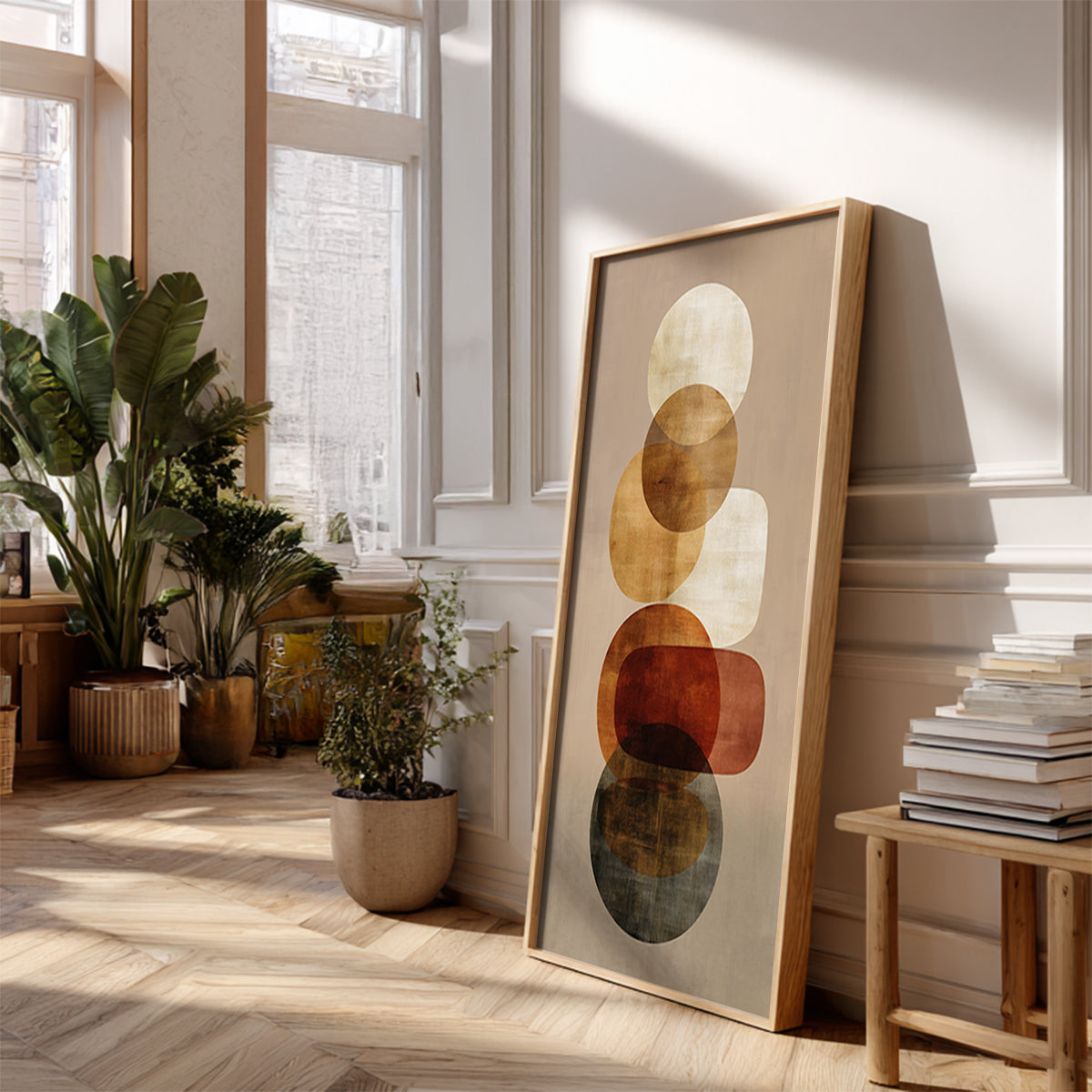 Indian Artwork in a Lifestyle Setting