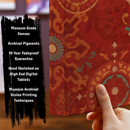 Information about Indian Art Canvas Art Print