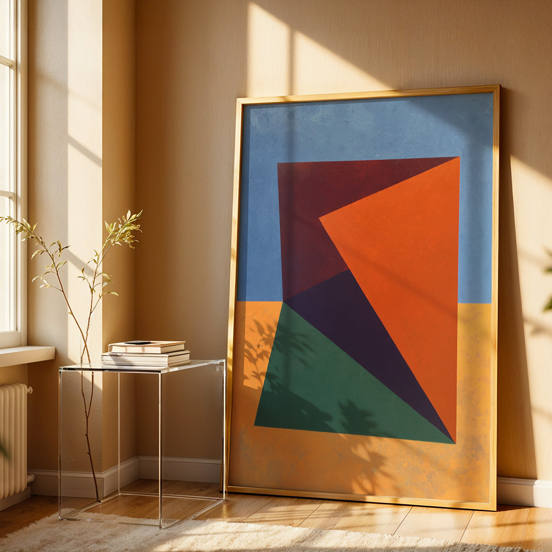 Painting in a Lifestyle Setting