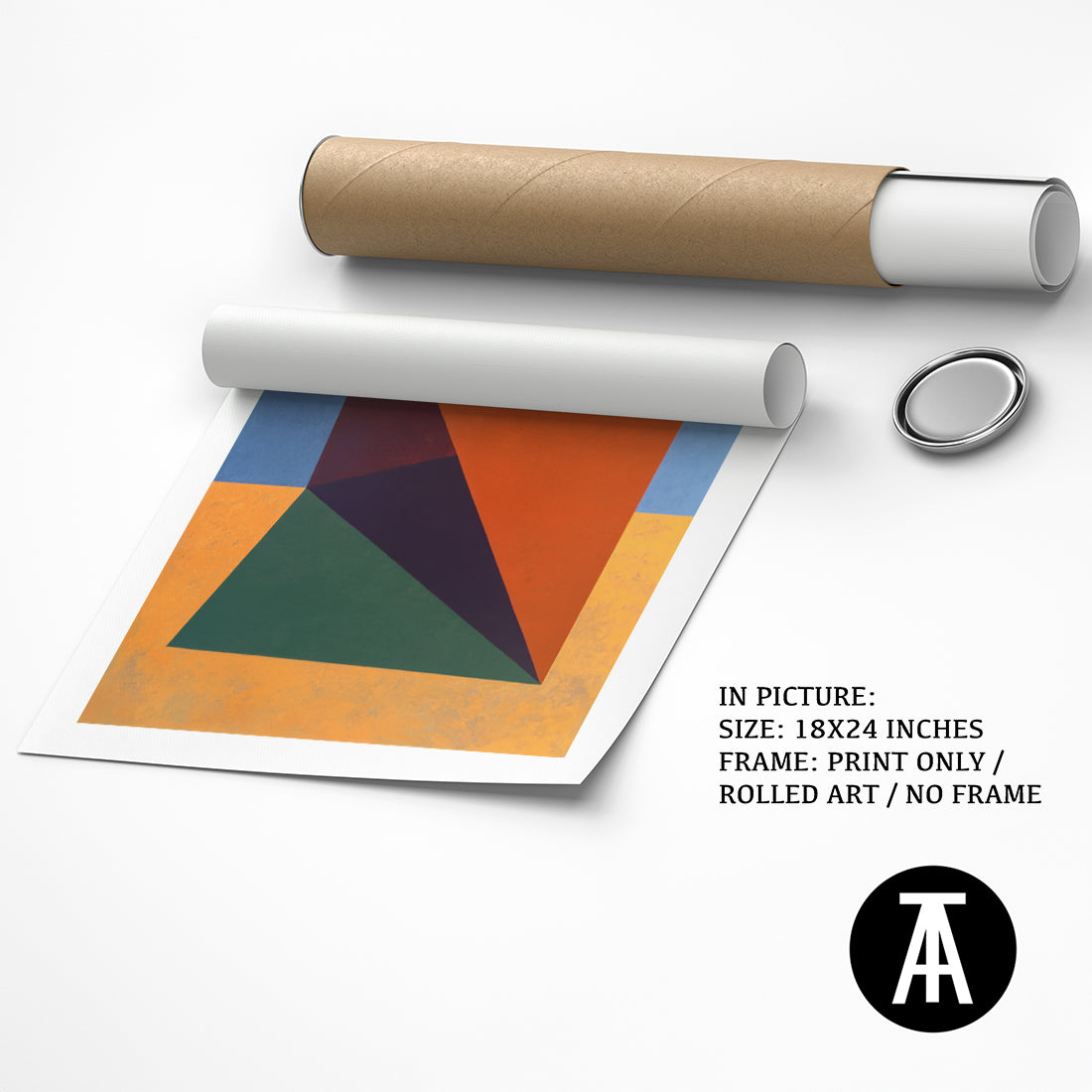 Artwork as Print Only or Rolled Art