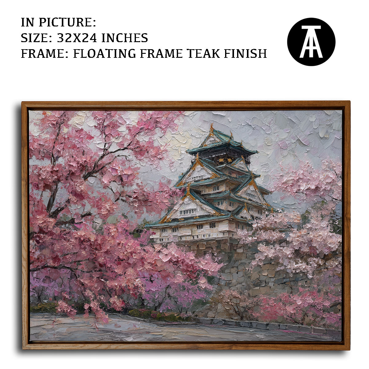 Artwork in Floating Frame