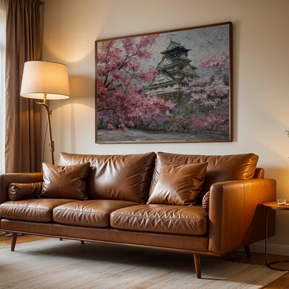 Japanese Artwork in a Lifestyle Setting