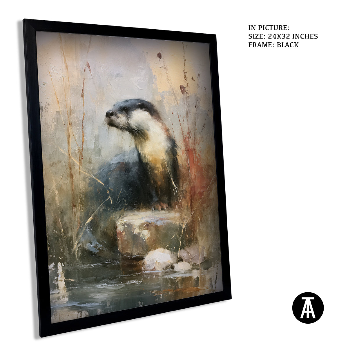 Artwork in Black Frame