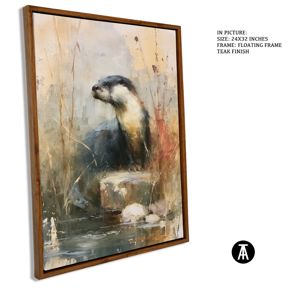 Artwork in Floating Frame