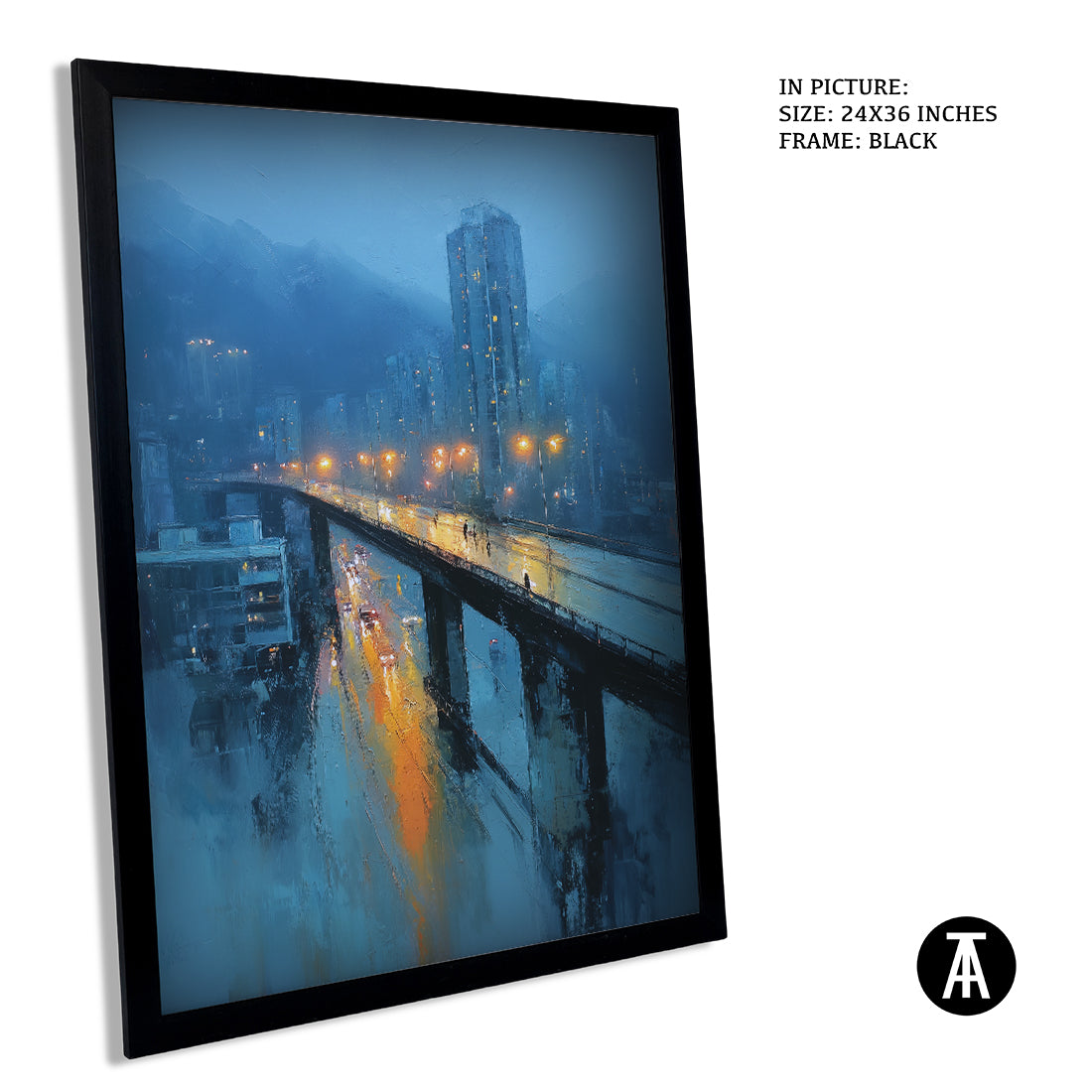 Artwork in Black Frame