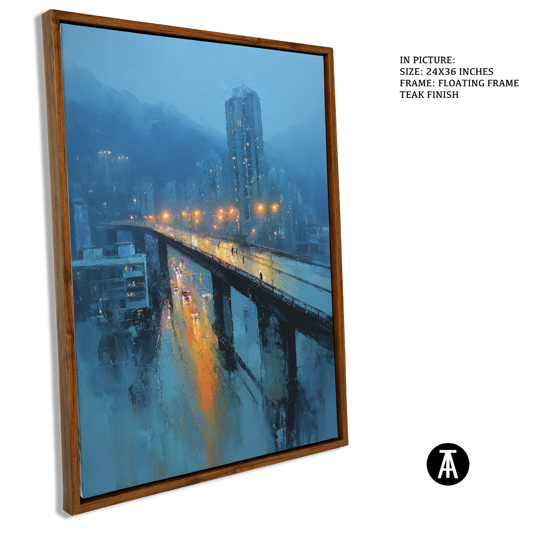 Artwork in Floating Frame